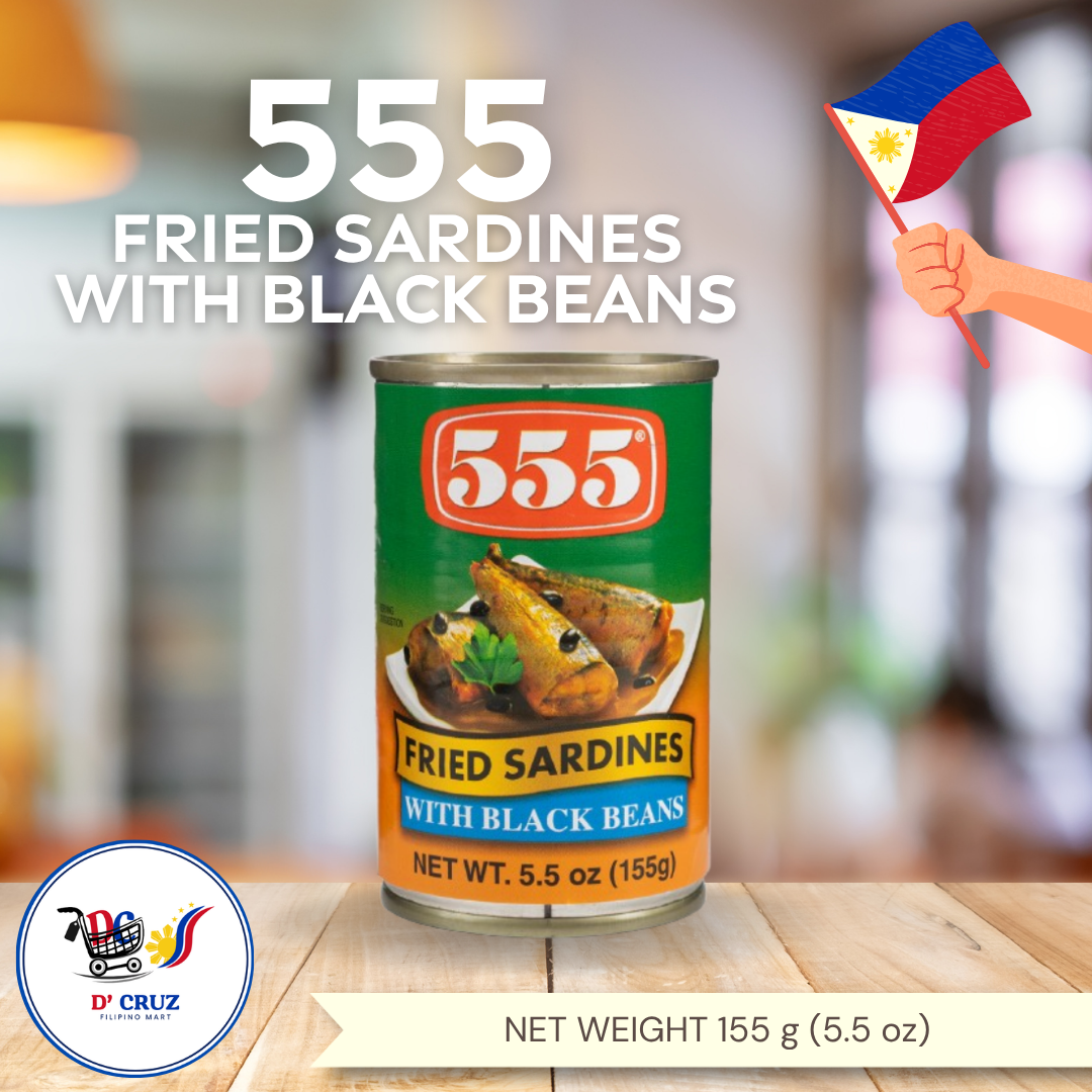 555 Fried Sardines Black Beans