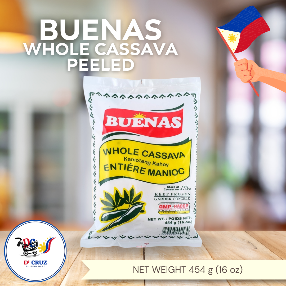 Buenas Whole Cassava Peeled