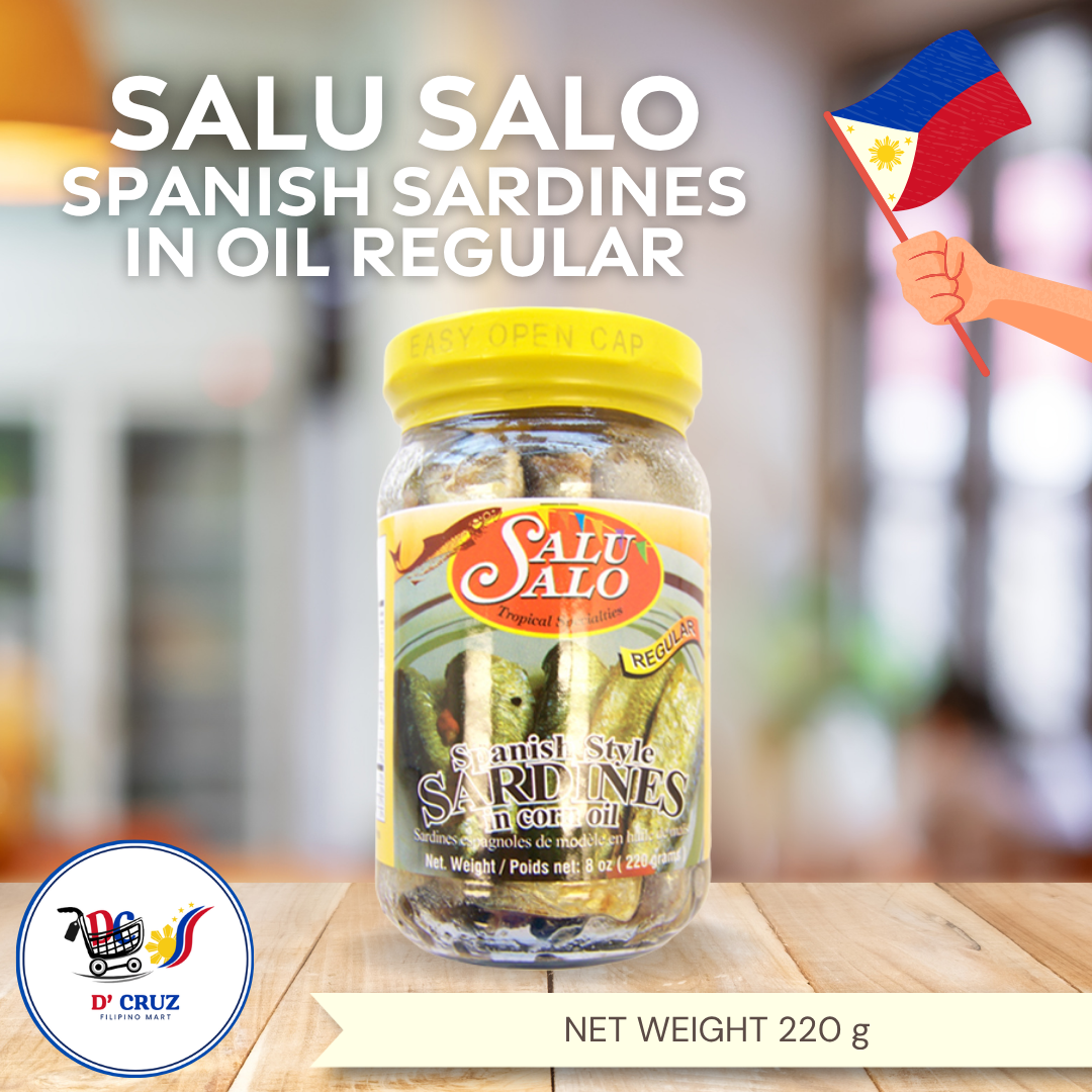 Salu Salo Spanish Sardines in Oil Regular