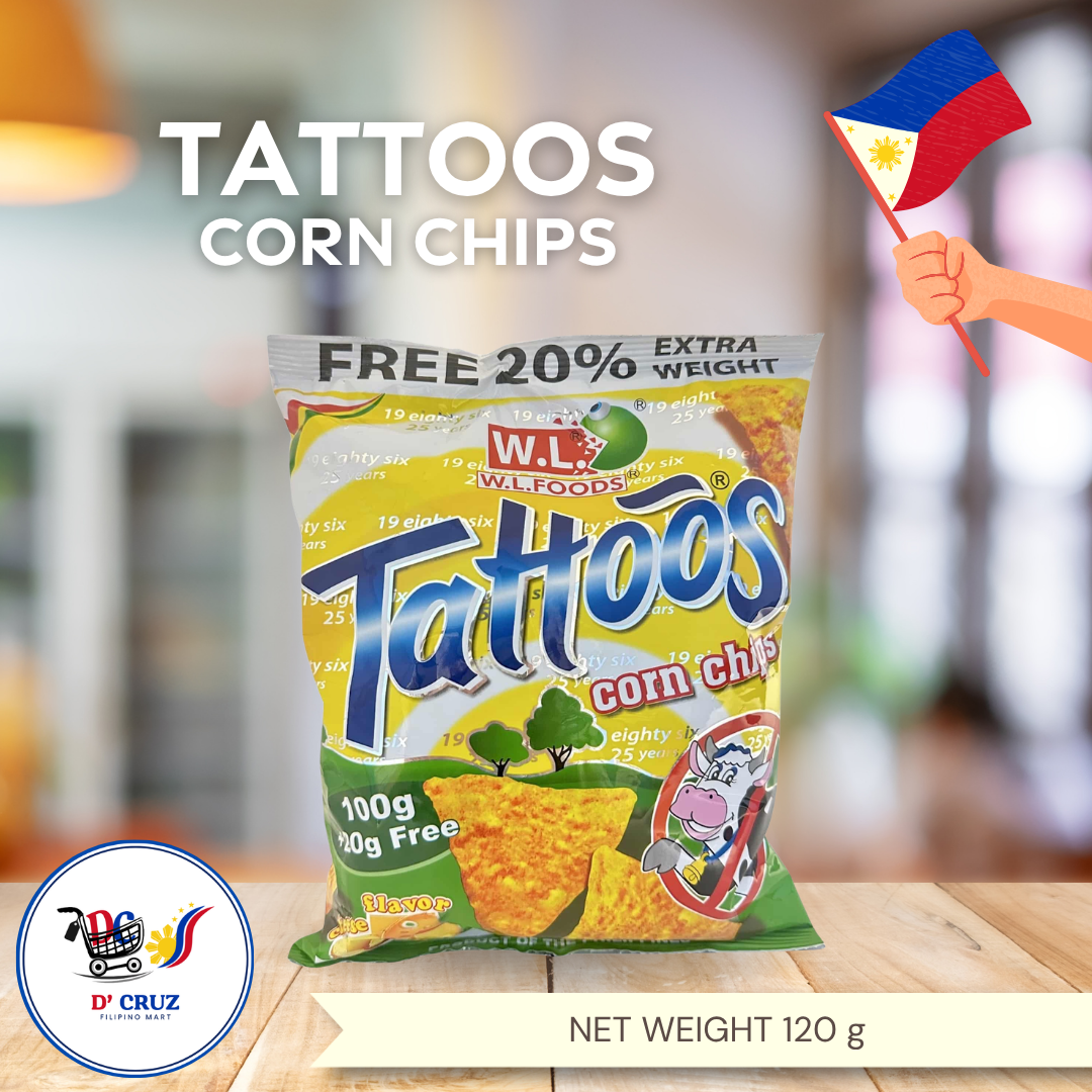 Tattoos Corn Chips