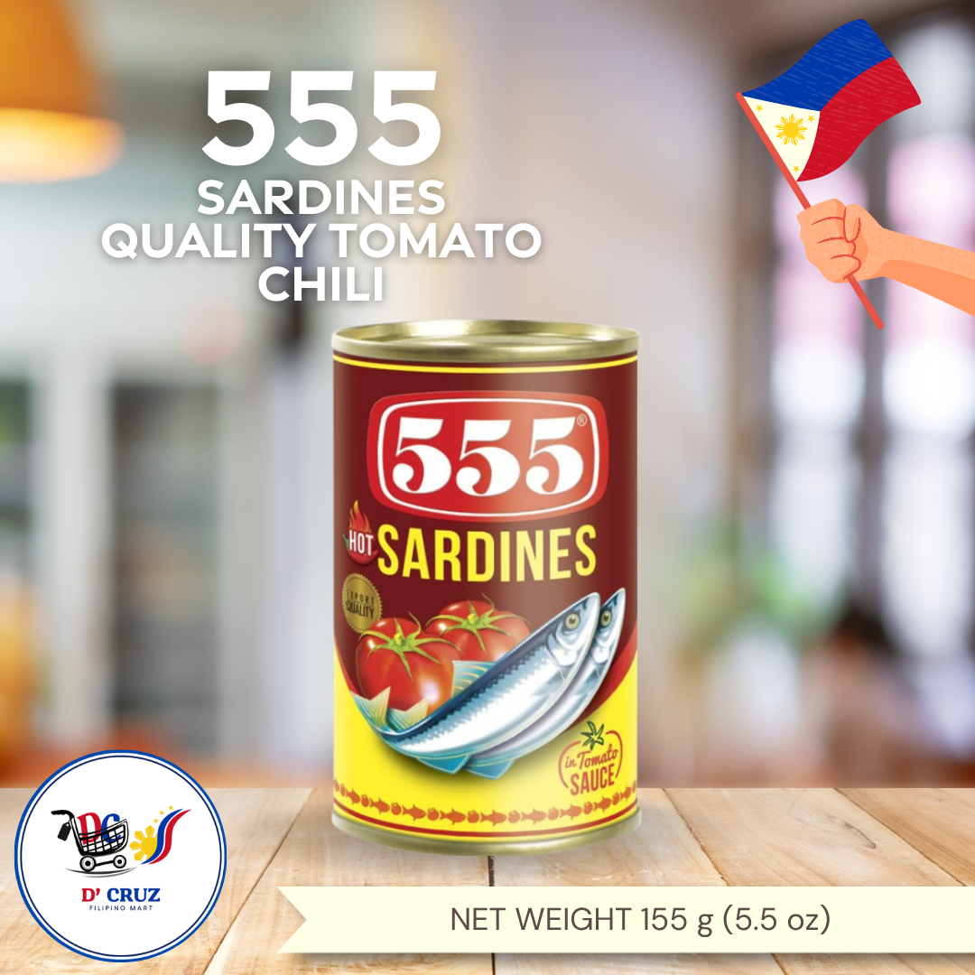 555 Fried Sardines Quality Chili