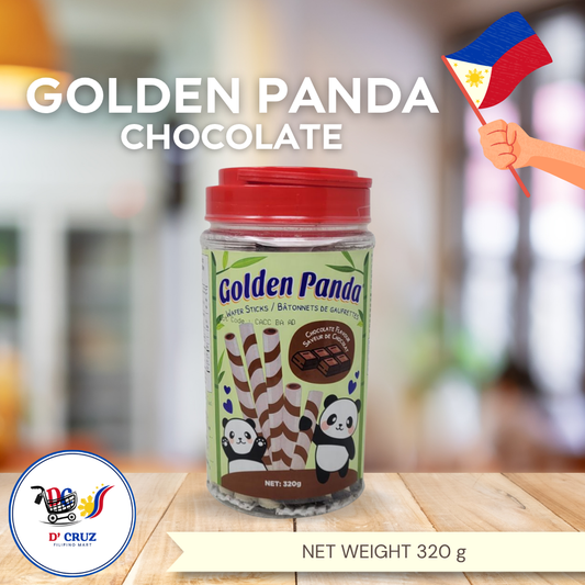 Golden Panda Wafer Sticks