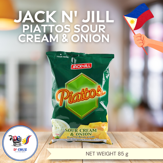 Jack N' Jill Piattos Sour Cream & Onions