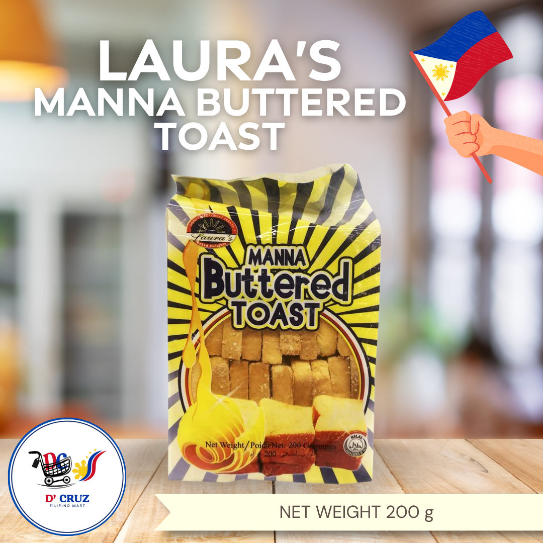 Laura's Manna Buttered Toast