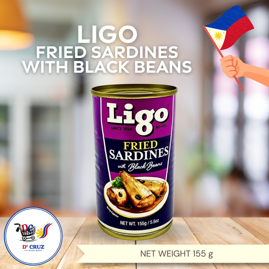 Ligo Fried Sardines with Black Beans