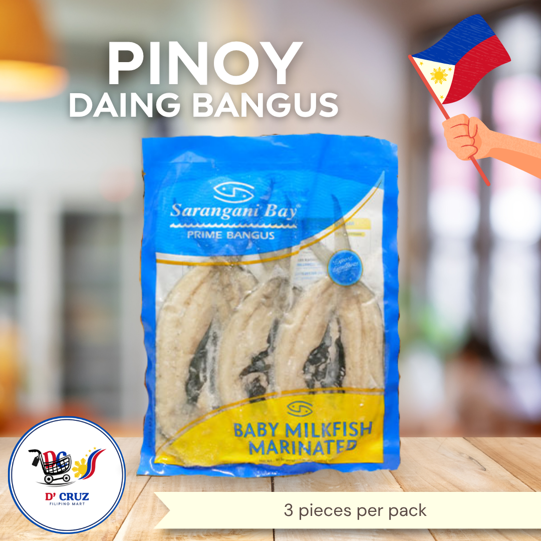 Sarangani Bay Daing Bangus Small / Baby Milkfish Marinated