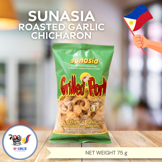 Sunasia Roasted Garlic Chicharon